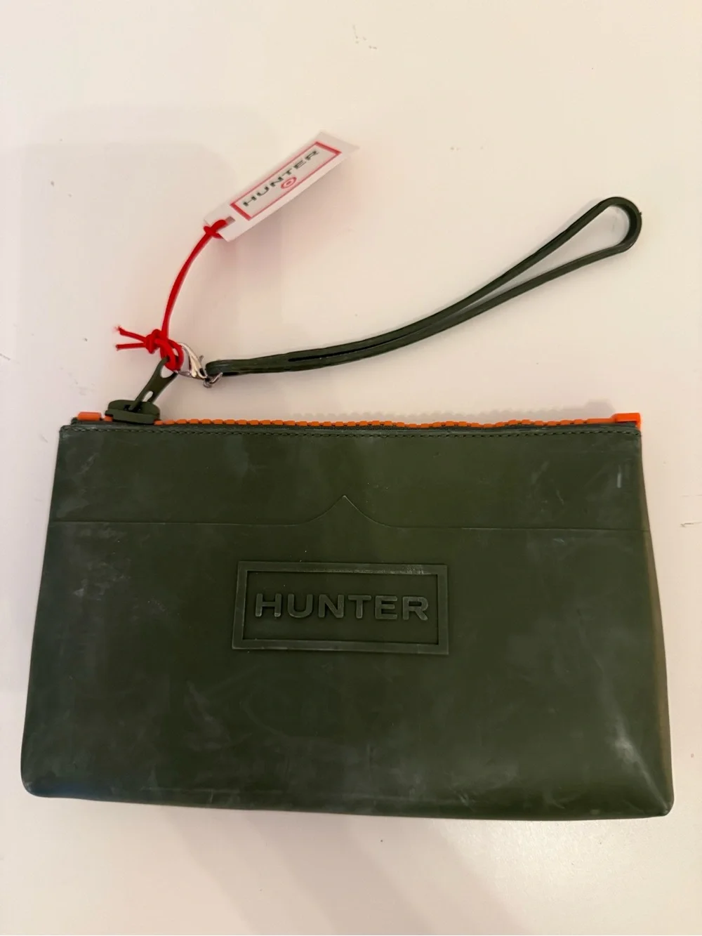New Hunter women’s  Dark Green Wristlet Pouch